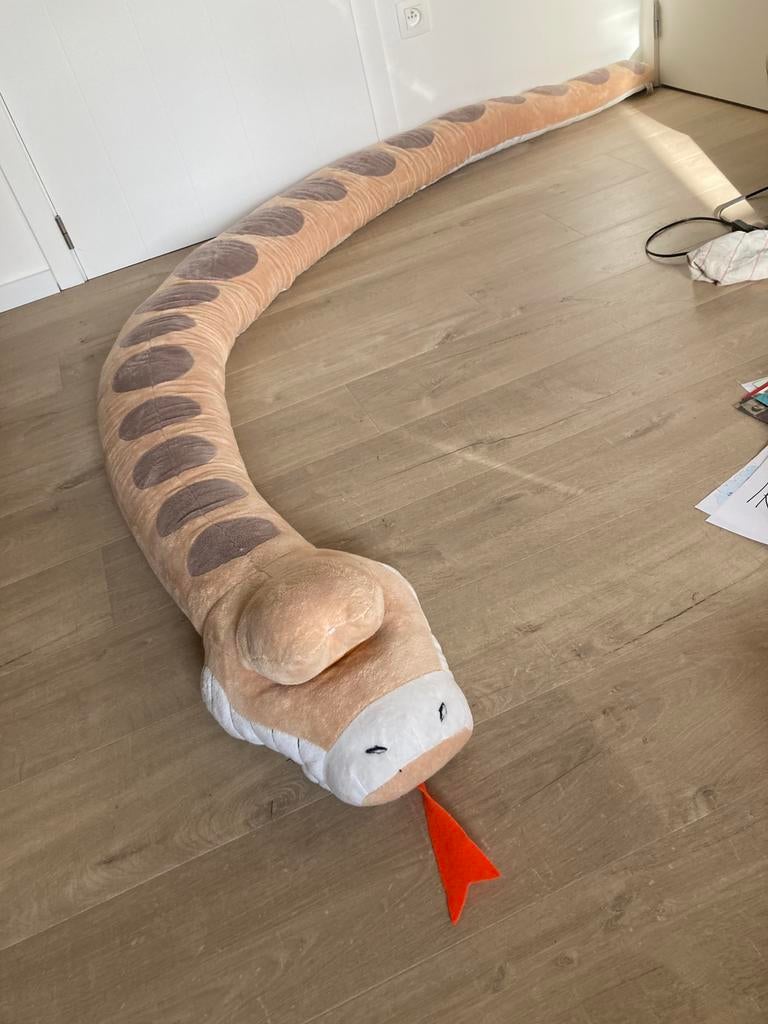 Knuffel slang 2,8 m, Ophalen, Gebruikt, Overige typen