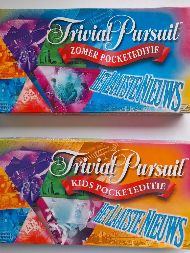 Trivial Pursuit kids pocket, zomerpocket, Ophalen of Verzenden, Zo goed als nieuw