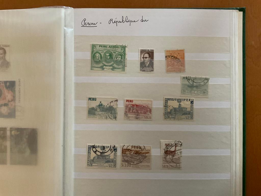 Timbres Pérou, Enlèvement