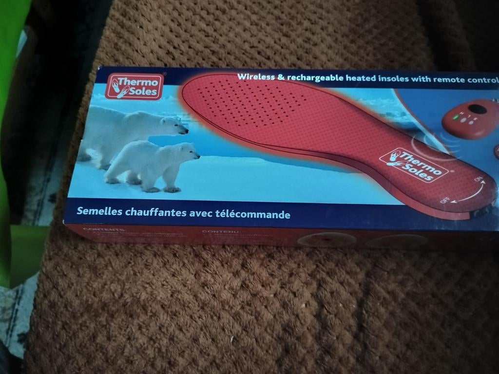 Verwarmde inlegzolen.Semzlles chauffantes, Ophalen, Nieuw