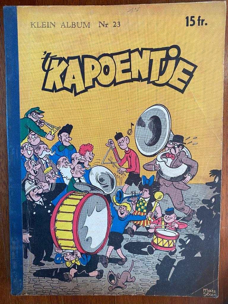 KAPOENTJES ALBUM - SUPPLEMENTEN DOORLOPEND GEN. - 23, Gelezen, Marc Sleen, Eén stripboek, Ophalen of Verzenden