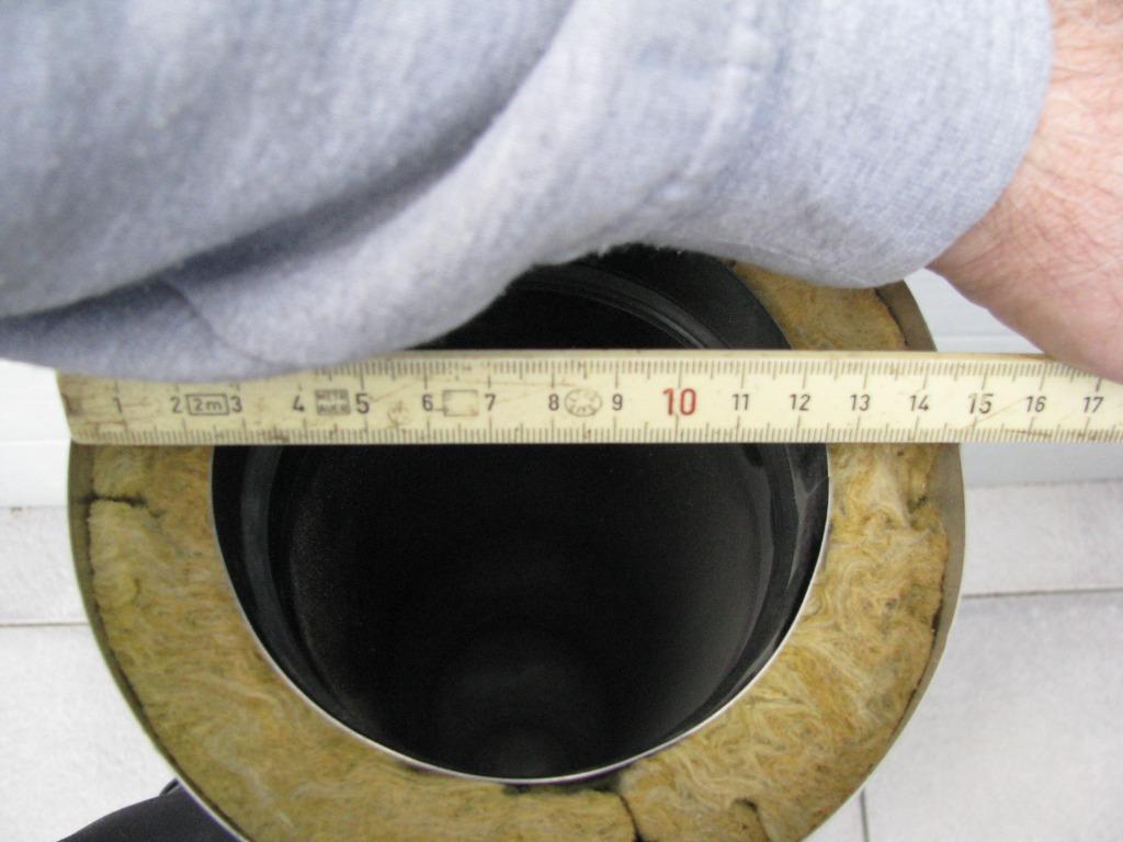 rook gas afvoerbuis inox, Doe-het-zelf en Bouw, Ophalen, Nieuw