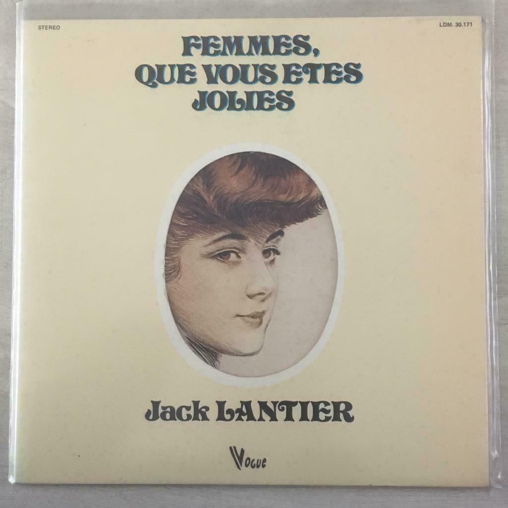 LP Jack Lantier - Femmes, Que Vous Etes Jolies (VOGUE 1973), Envoi, Utilisé, 12 pouces