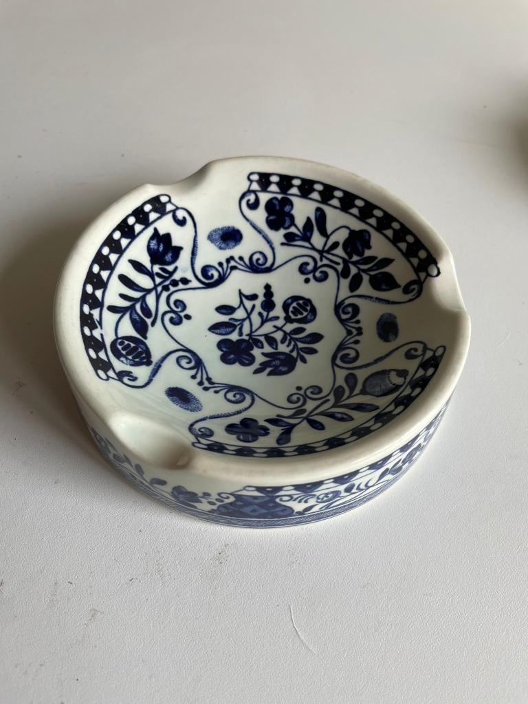 Asbakken King Gustav Royal Sphinx Maastricht Delfts blauw, Ophalen of Verzenden