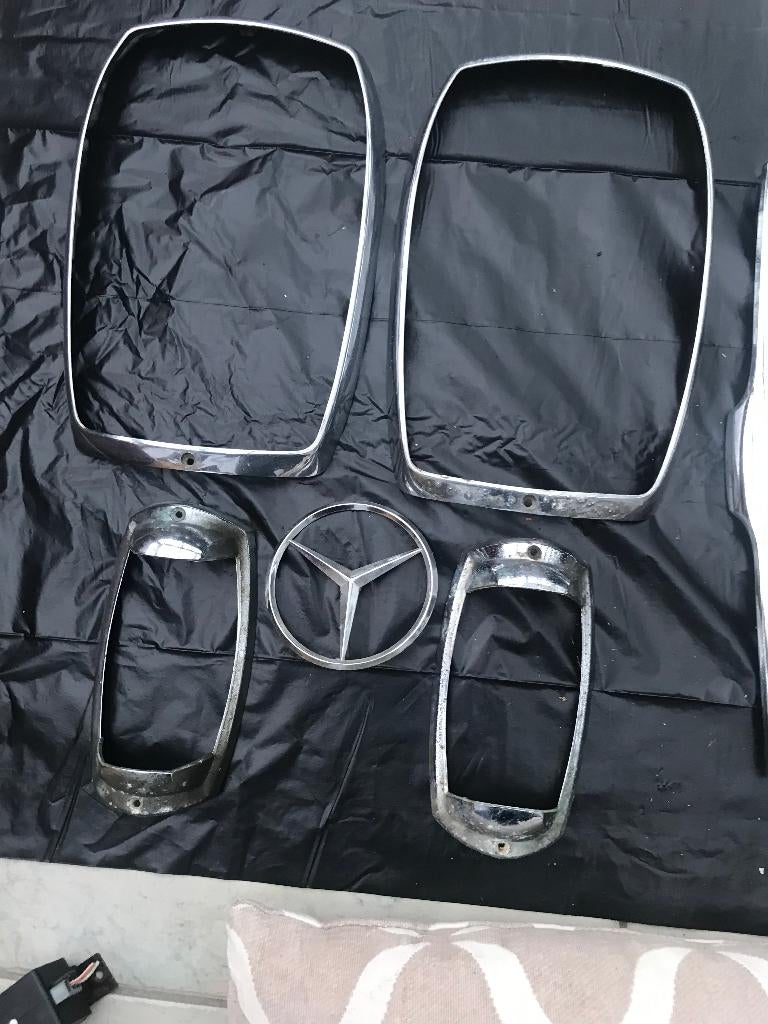 Mercedes oldtimer onderdelen (lichten), Ophalen, Mercedes-Benz