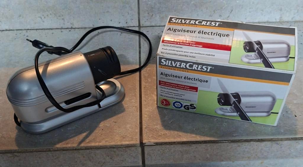 Elektrische messenslijper, Huis en Inrichting, Keuken | Keukenbenodigdheden, Ophalen of Verzenden, Zo goed als nieuw