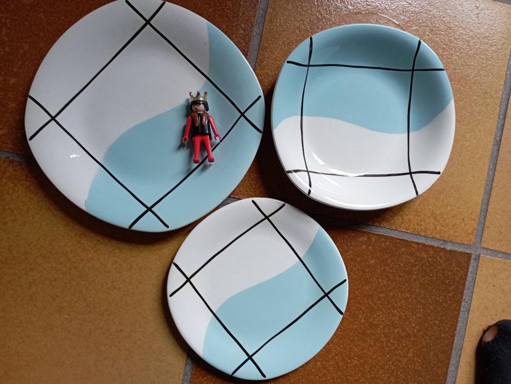 549) servies (18st) St Amand céranord Vénus, Antiek en Kunst, Ophalen of Verzenden