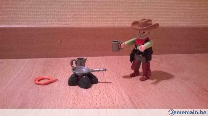 Playmobil 4665 Western Cowboy, Ophalen, Gebruikt