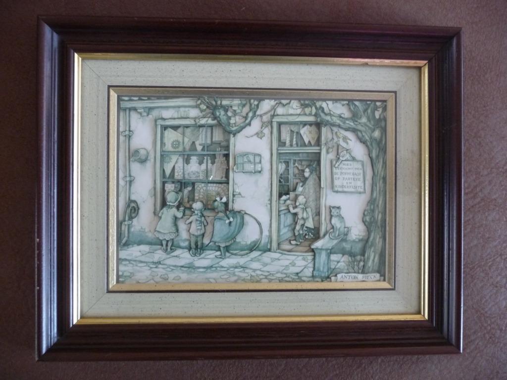 3D Schilderij van Anton Pieck, Enlèvement ou Envoi