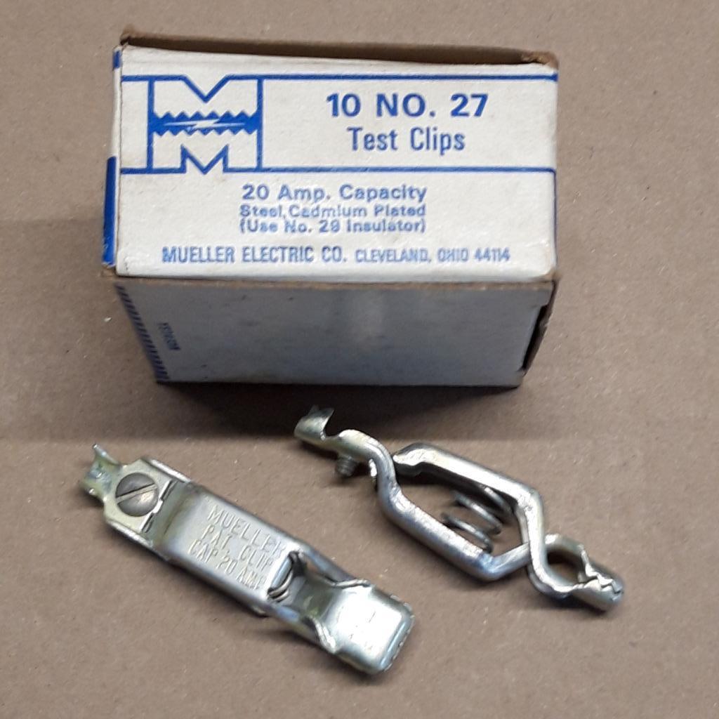 20A krokodillenklem Mueller, Auto diversen, Autogereedschap, Ophalen of Verzenden, Nieuw