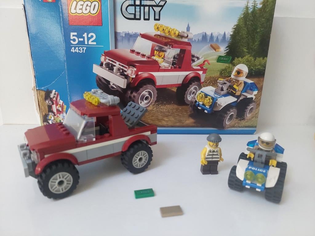 lego city 4437 politieachtervolging, Ophalen of Verzenden, Gebruikt, Complete set, Lego
