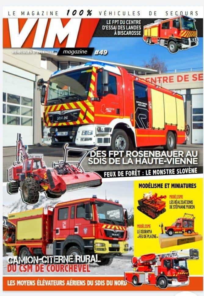 Magazine véhicules d'incendie 49, Enlèvement ou Envoi, Journal ou Magazine