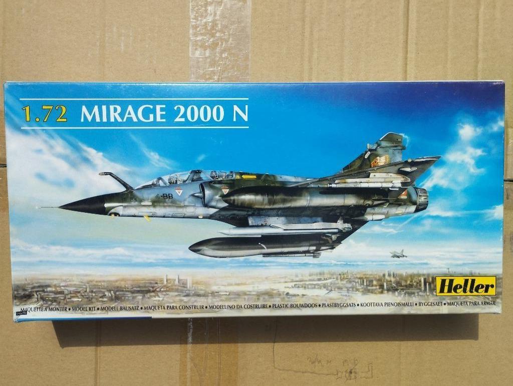 Mirage 2000 N,  Heller  80321, Hobby en Vrije tijd, Modelbouw | Vliegtuigen en Helikopters, 1:72 tot 1:144, Nieuw, Ophalen of Verzenden