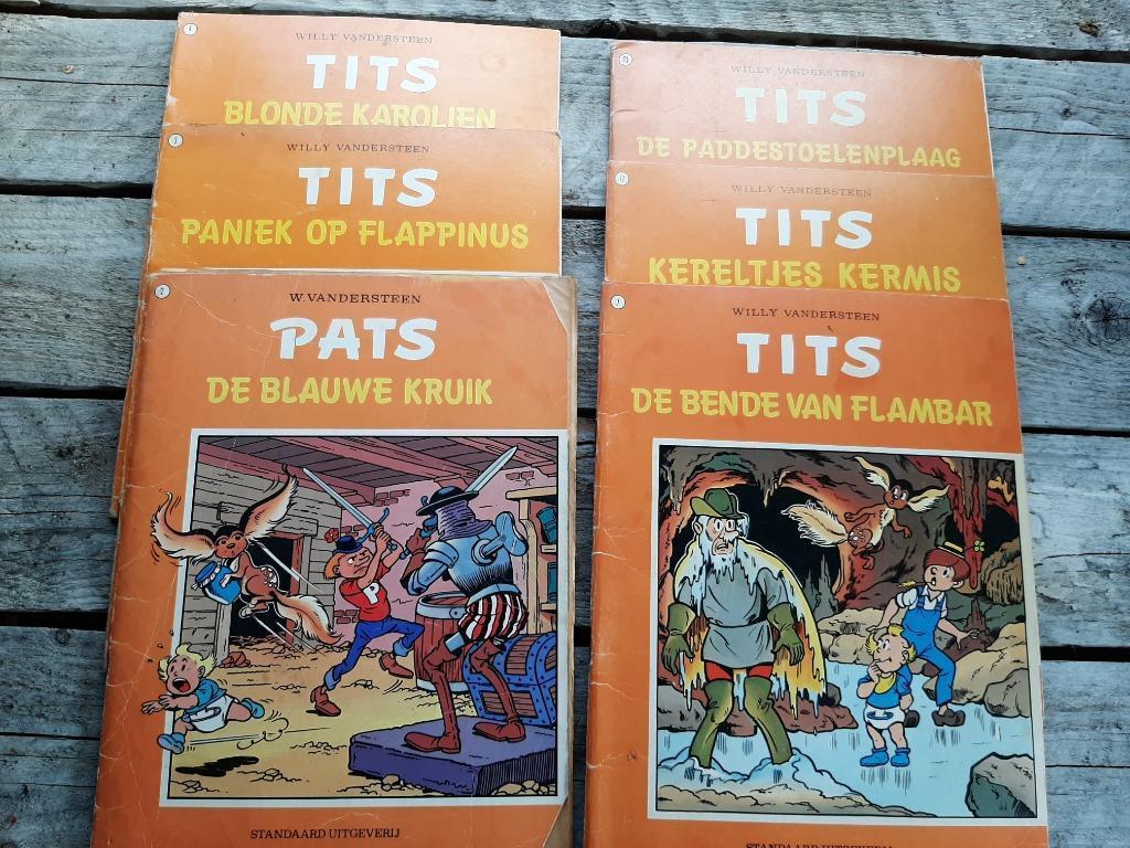 Strips Tits en Pats, Meerdere stripboeken, Ophalen of Verzenden, Zo goed als nieuw