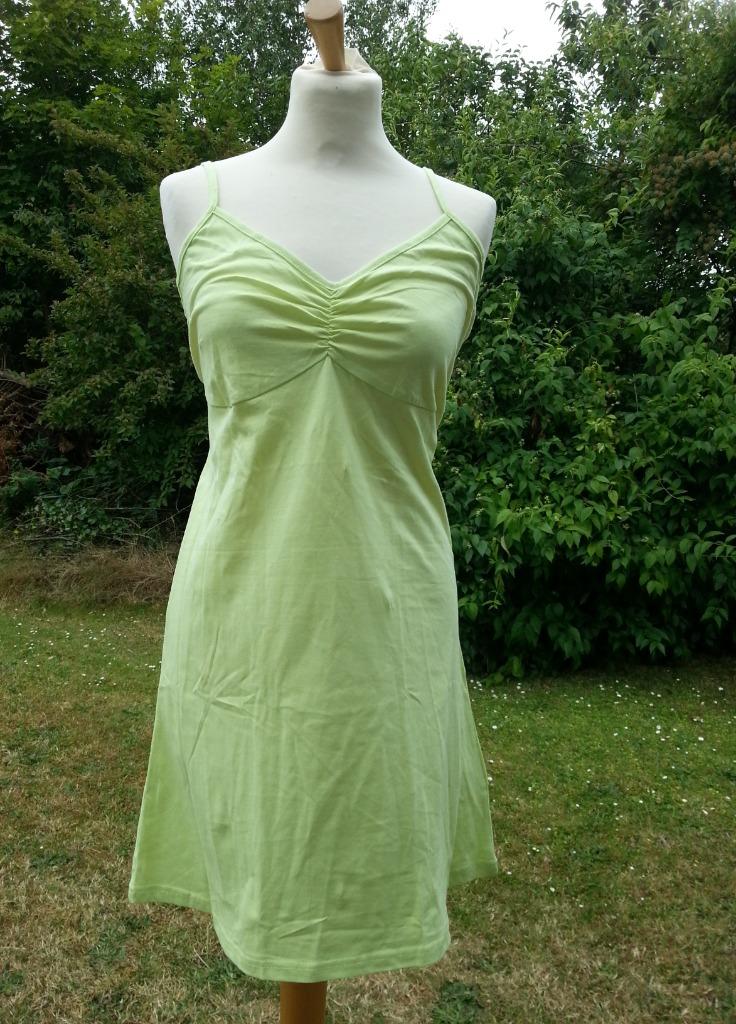 pistache groen stretch kleedje bain de soleil katoen Nieuw L, Kleding | Dames, Jurken, Ophalen of Verzenden, Nieuw, Maat 38/40 (M)