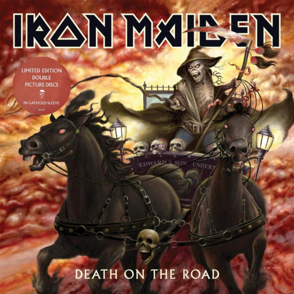 IRON MAIDEN-Death On The Road, Ophalen of Verzenden, Zo goed als nieuw