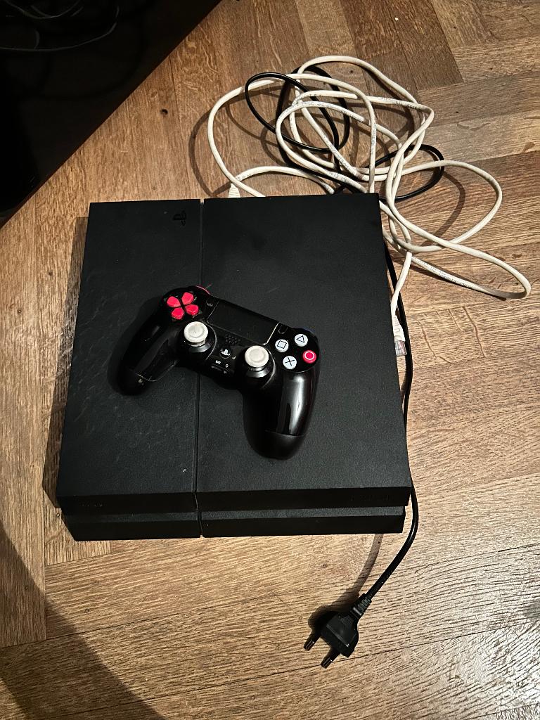 PS4 1to avec 2 manettes, Consoles de jeu & Jeux vidéo, Consoles de jeu | Sony PlayStation 4, Enlèvement ou Envoi, Utilisé, 1 TB