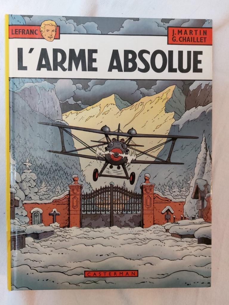 Lefranc T.8 L'arme absolue - édition originale (eo) - Etat m, Une BD, Enlèvement ou Envoi, Utilisé