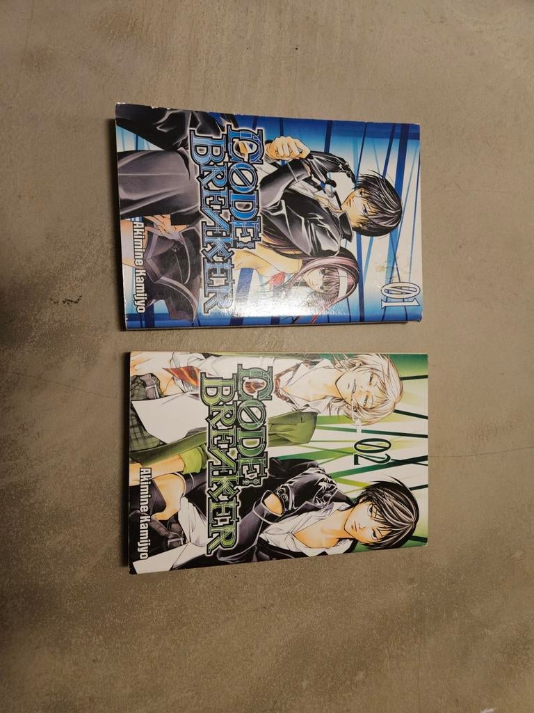 Mangas Code Breaker 1 et 2, Livres, Enlèvement ou Envoi
