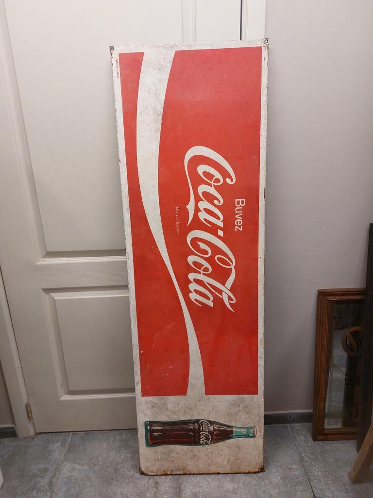 Emaille Coca Cola plaat, Verzamelen, Ophalen