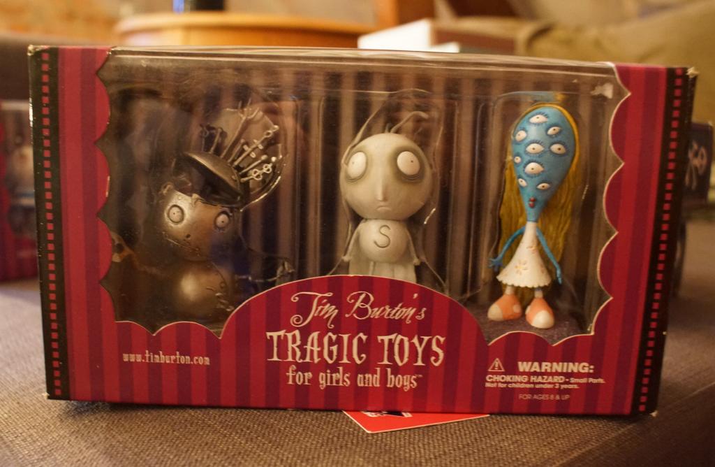 Tim Burton's Tragic Toys for Kids, Verzamelen, Ophalen, Zo goed als nieuw
