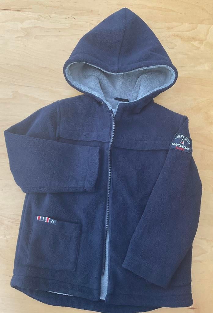 Veste molletonnée…. Week-end à la mer…. 3 ans, Enlèvement, Comme neuf