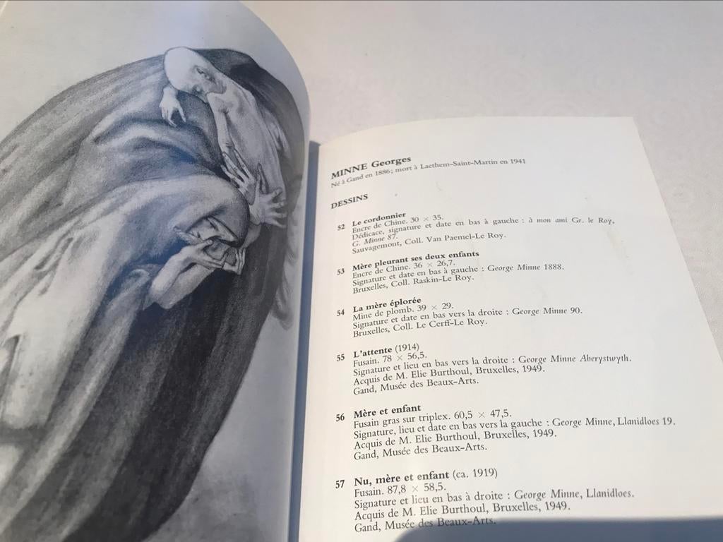 Georges Minne Meunier Sculptures 40pag, Ophalen of Verzenden, Zo goed als nieuw, Schilder- en Tekenkunst