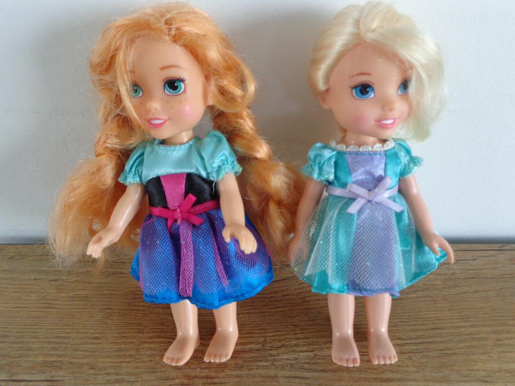 2 mini poupées  Princesse Disney, Enlèvement ou Envoi, Utilisé, Barbie