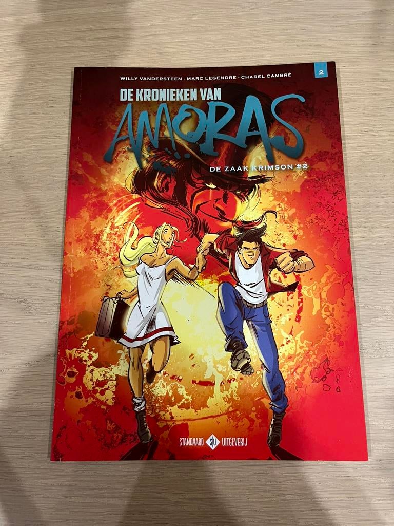 De kronieken van Amoras - De zaak Krimson #2, Boeken, Eén stripboek, Ophalen of Verzenden
