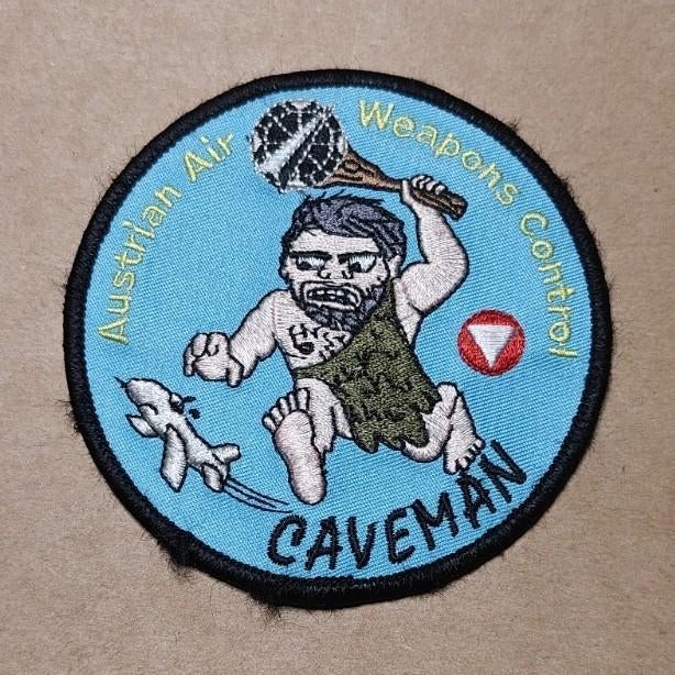 Oostenrijkse Weapons Control Caveman, Ophalen of Verzenden, Luchtmacht, Embleem of Badge