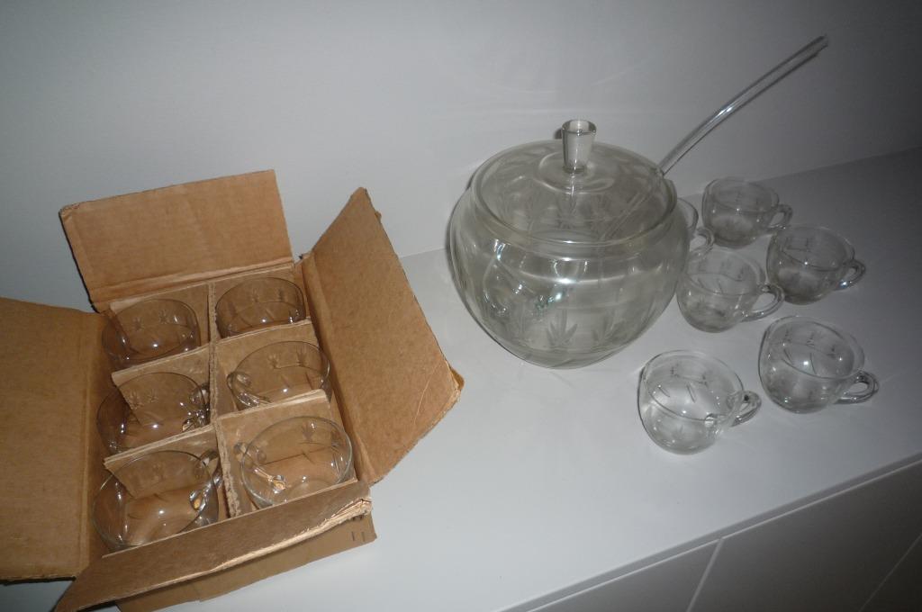 Volledige punch bowl-set, Ophalen of Verzenden