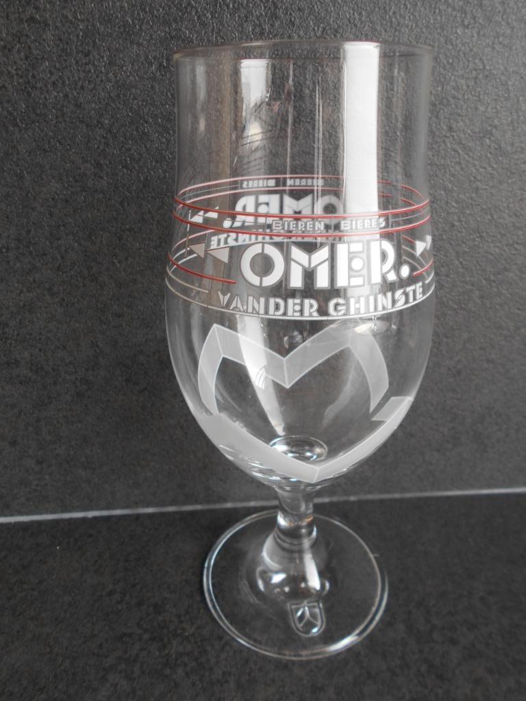 verzamel bierglas OMER, Collections, Enlèvement ou Envoi, Neuf, Verre ou Verres, Autres marques