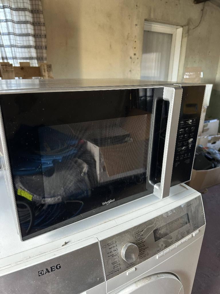 Microgolf Whirlpool 850SL, Elektronische apparatuur, Microgolfovens, Ophalen, Crisp, Gebruikt, Draaiplateau