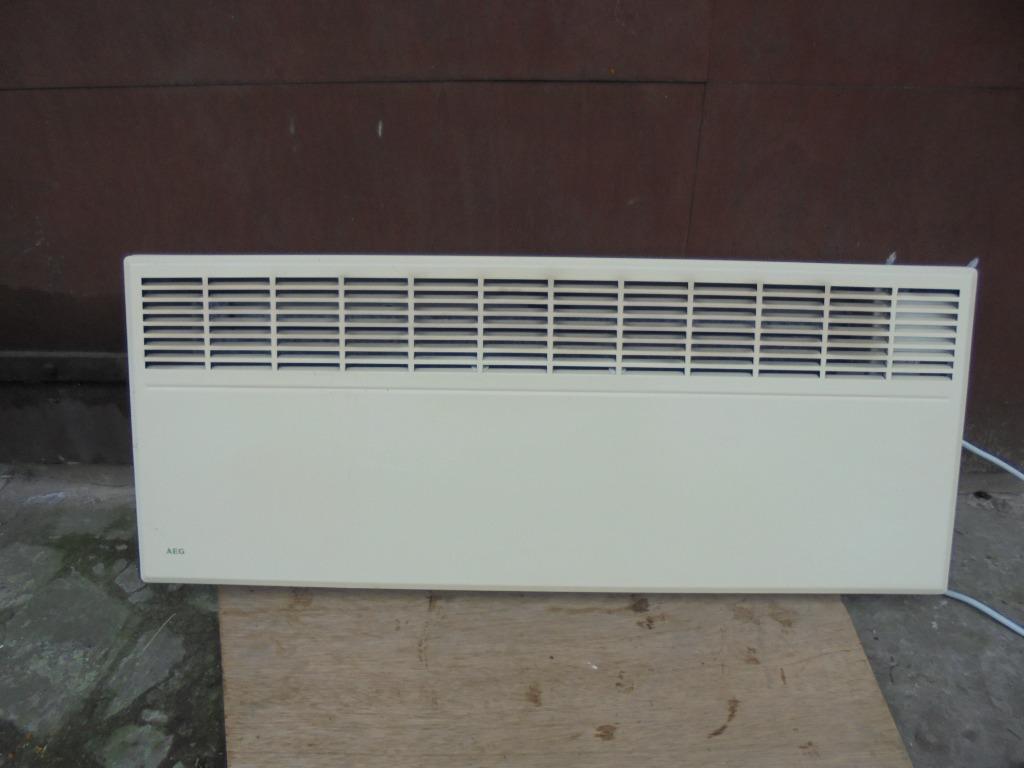 AEG wandconvector, Ophalen, Gebruikt