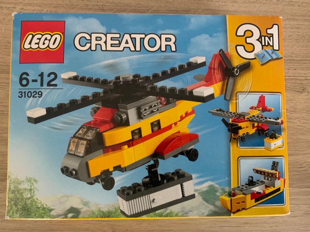 Lego CREATOR 3in1. 31029  vrachthelikopter 6-12j, Enlèvement, Comme neuf, Ensemble complet, Lego