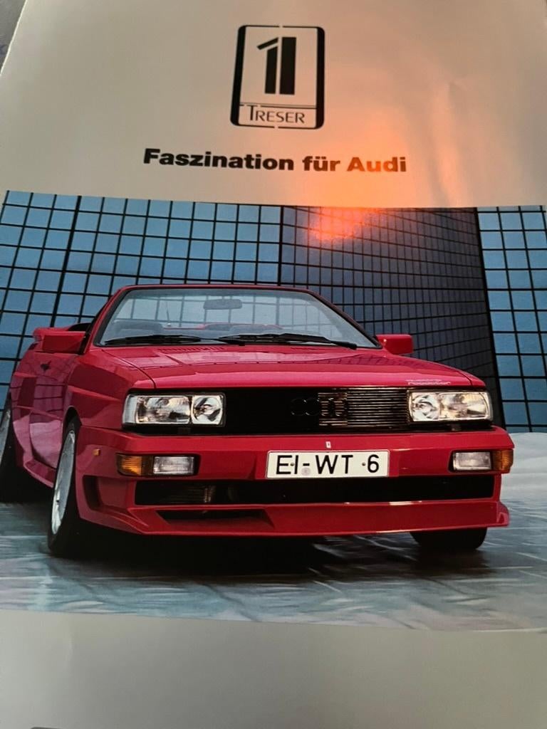 Catalogue préparateur Audi tresser, Livres, Enlèvement ou Envoi, Audi