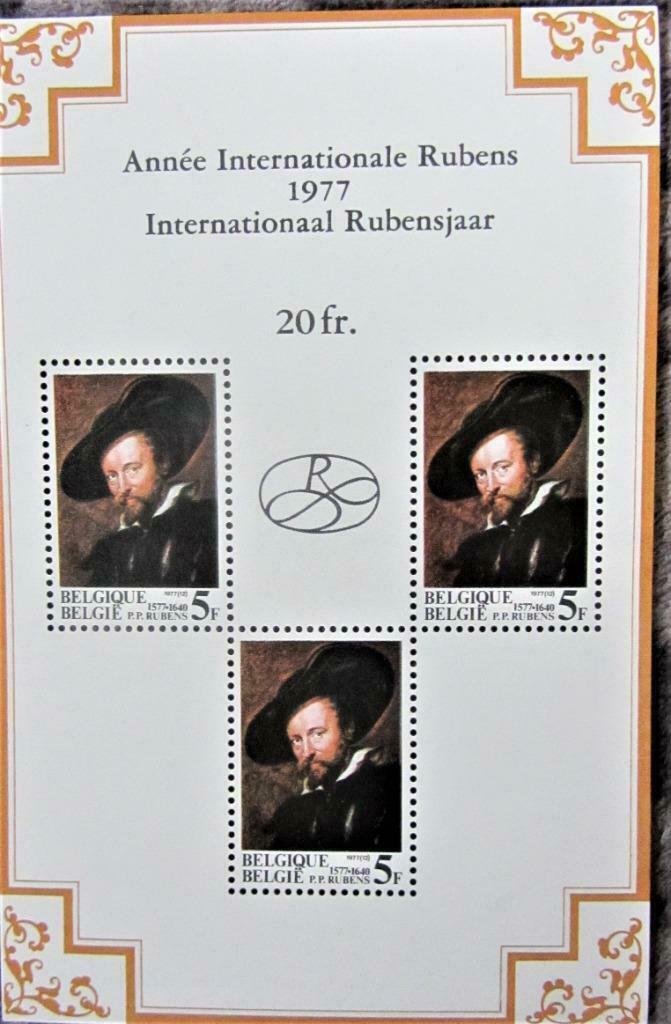 POSTZEGELS BELGIË- INTERNATIONAAL RUBENSJAAR **  BL 52, Ophalen of Verzenden, Postfris, Overige thema's