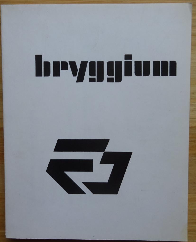 Bryggium 1966 Stadshallen Brugge expo, Enlèvement ou Envoi, Comme neuf, Peinture et dessin
