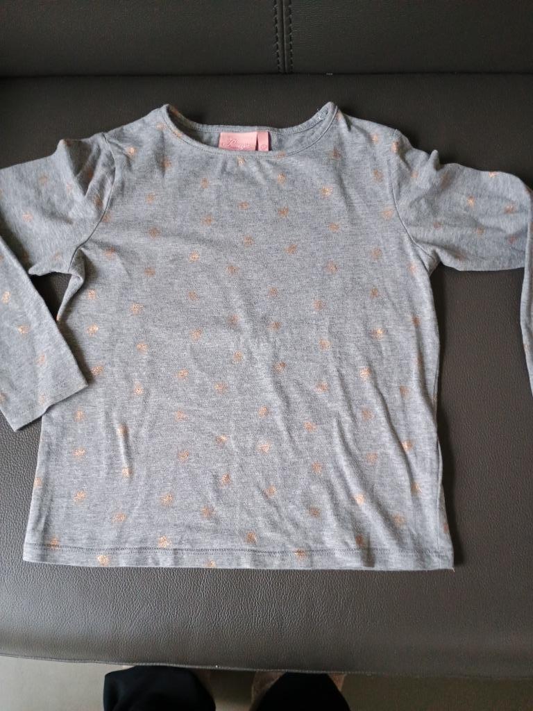 T-shirt lange mouwen Prinsessia maat 128, Ophalen, Meisje, Zo goed als nieuw, Shirt of Longsleeve