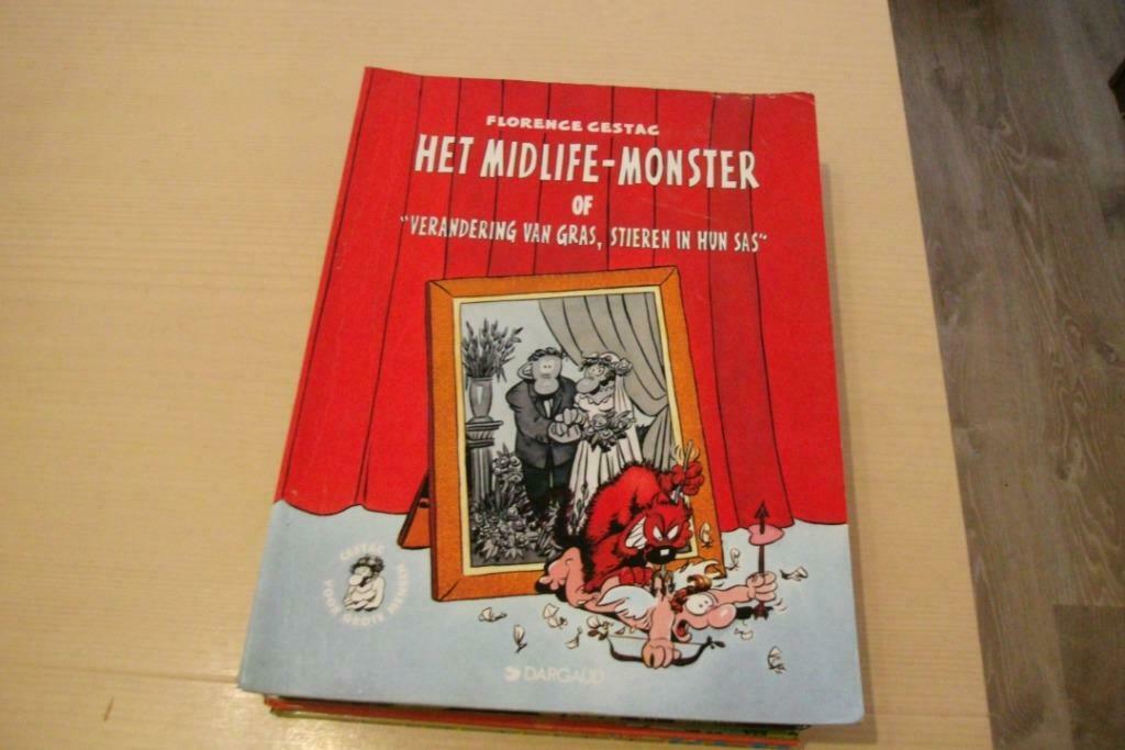 het midlife monster, Eén stripboek, Ophalen of Verzenden, Gelezen