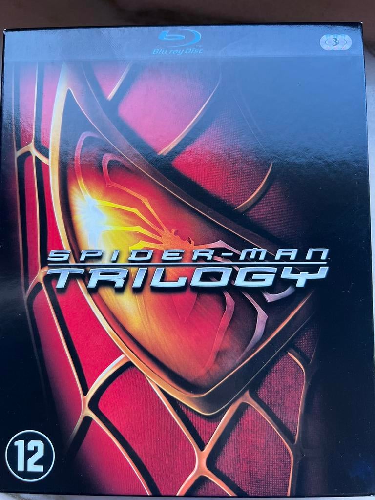 Spider-Man trilogy blue ray box, Cd's en Dvd's, Blu-ray, Zo goed als nieuw, Actie, Boxset, Ophalen of Verzenden
