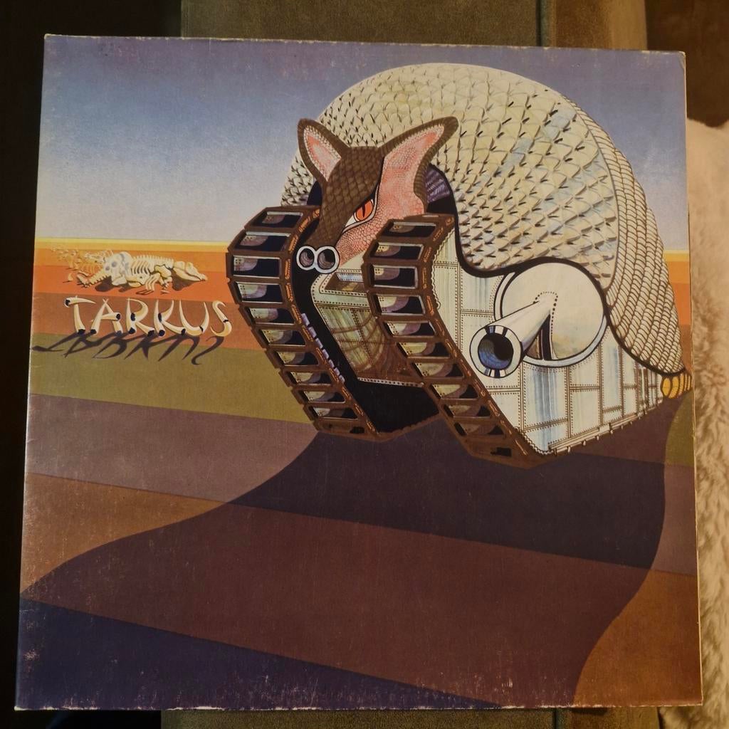 Lp Emerson,Lake & Palmer " Tarkus", Cd's en Dvd's, Ophalen of Verzenden, Zo goed als nieuw, 12 inch