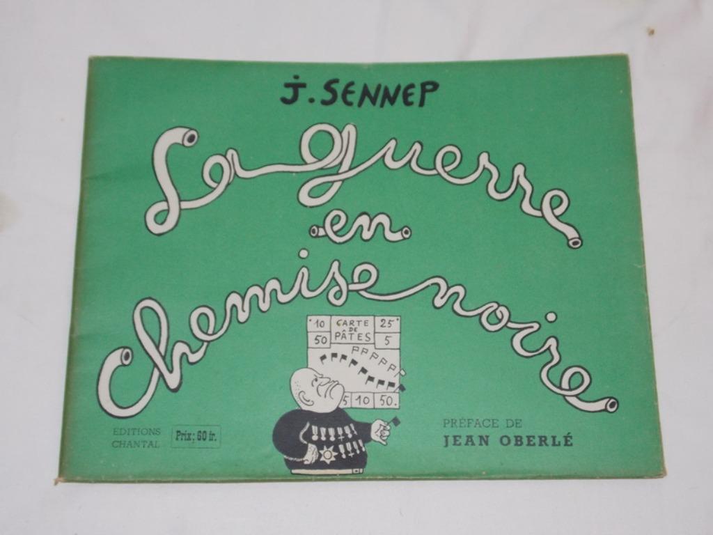 Livret satirique « La guerre en chemise noire » 1945, Enlèvement ou Envoi, Autres, Livre ou Revue