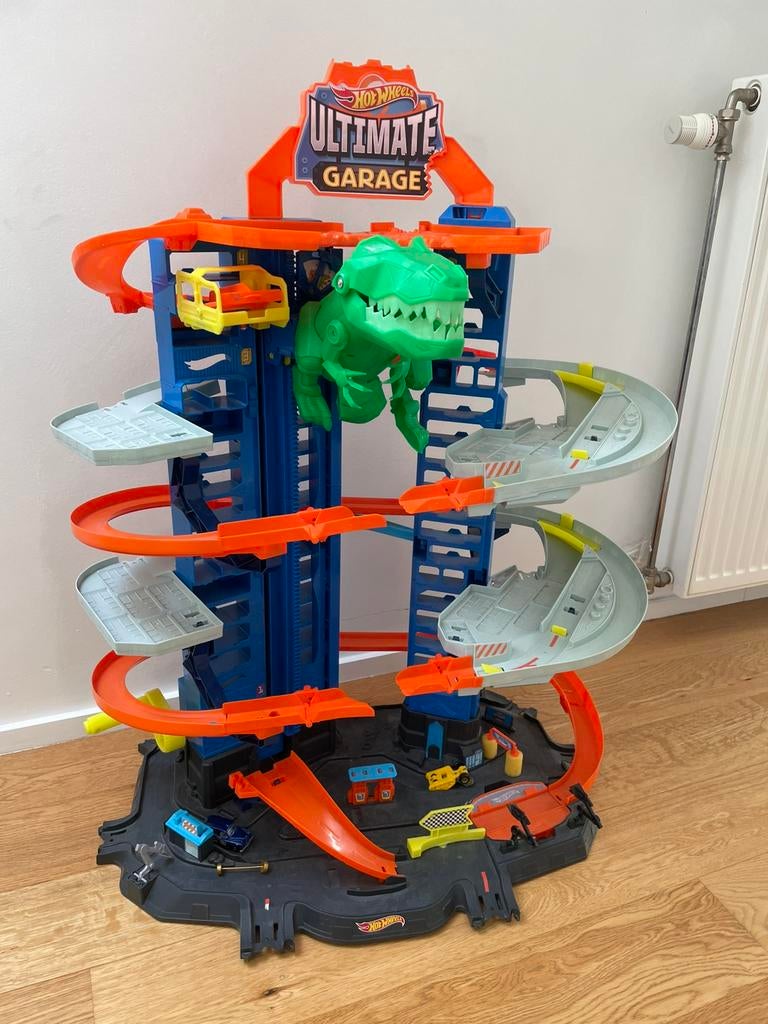 Hot wheels Ultimate Garage in perfecte staat, Enlèvement, Comme neuf, Circuit, Hot Wheels