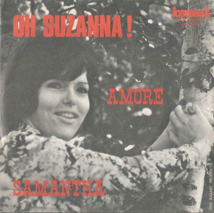 Samantha – Oh, Suzanna / Amore - Single, Cd's en Dvd's, Vinyl | Nederlandstalig, Ophalen of Verzenden, Gebruikt