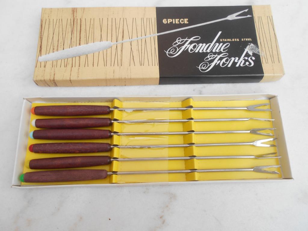 6 fourchettes à fondue jamais utilisées, Electroménager, Enlèvement ou Envoi, Neuf, Accessoires pour fondue