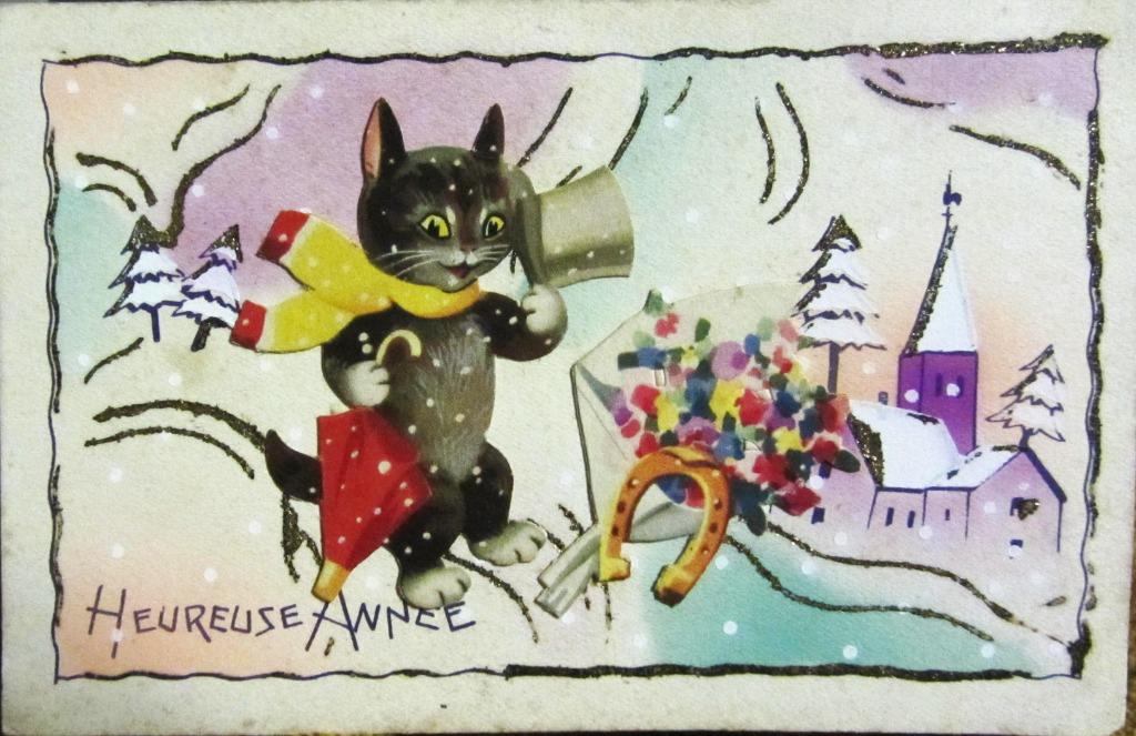 FANTASIEKAART DIEREN, Verzamelen, Ophalen of Verzenden, Ongelopen, Overige thema's