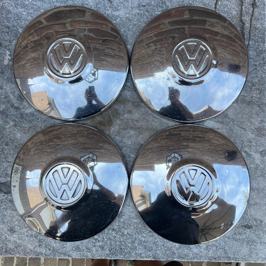 Housse de roue VW Chrome 4x130 KG Beetle T14 1968->, Enlèvement ou Envoi