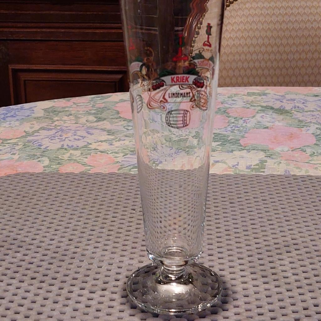 6 mooie lindemans fluit glazen, Enlèvement ou Envoi, Comme neuf