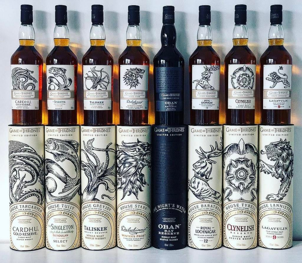 Game of Thrones full whisky set, Verzamelen, Ophalen, Nieuw